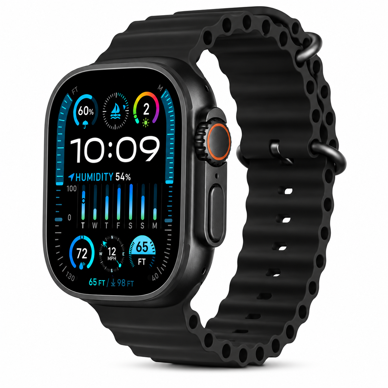 KW85 Ultra 3 Smart Watch With 7 Strap - Image 5
